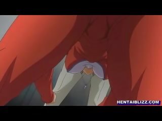 חזה גדול הנטאי נתפס ו - groupfucked על ידי bandits ב