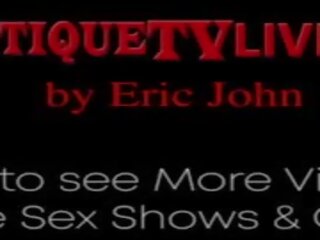 เหลือเชื่อ cali carter ได้รับ หน้า โดย eric john มีชีวิต - erotique โทรทัศน์