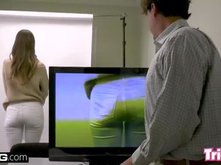 Jillian janson dobi ukanjen v fukanje a kasting režiser!