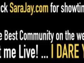 Reged video queen sara jay takes 3 big cocks in her udan bokong & cunt&excl;