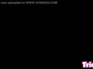 Trickery - demi sutra ফোয়ারা & sucks উপর একটি বিশাল putz
