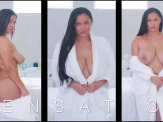 Massage and concupiscent x rated clip with Ashlyn Peaks ZENSATION