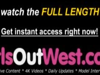 Girlsoutwest - magnificent 巨乳 女同志 辣妹 他媽的 上 該 榻