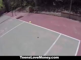 Teenslovemoney - テニス ふしだらな女 ファック のために 現金