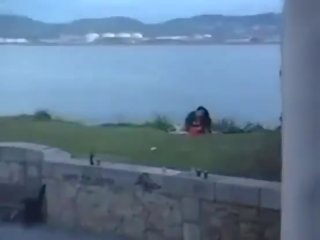 豐滿的 20yr 老 他媽的 在 該 lake