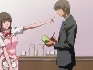 Shorthaired anime babe pupper teased av henne vakker gf