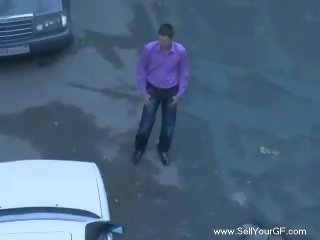 Грудаста білявка трахкав