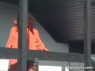 Imekaunis mega boobed täiskasvanud tänav tüdruk saab part4