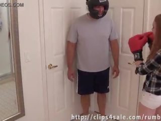 First-rate レディース 混成 戦闘 と ハメ撮り - kick ザ· dummies 尻!