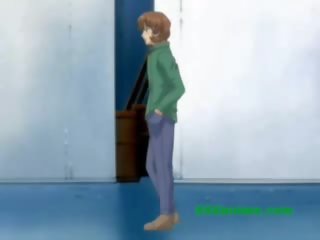 동료 핥는 뿔의 헨타이 여학생 과 파운드 그녀의 고양이 부터 뒤에